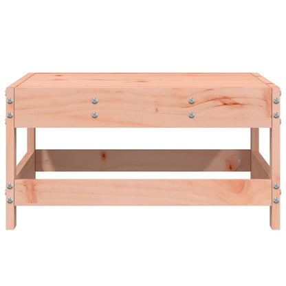Douglas Wood Garden Footstool - Solid, Durable Outdoor Seating