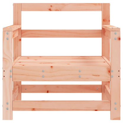 Solid Wood Douglas Garden Chairs - Set of 2, Elegant & Durable