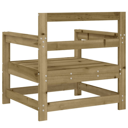 2-Piece Pine Wood Garden Chairs, Impregnated for Durability