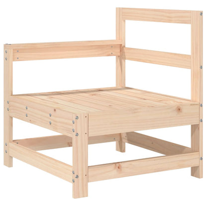 Solid Wood Pine Garden Corner Sofa - Stylish Outdoor Seating