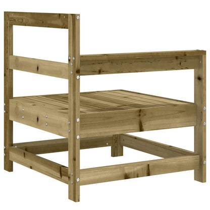Outdoor Corner Sofa: Impregnated Pine Wood, Garden Furniture