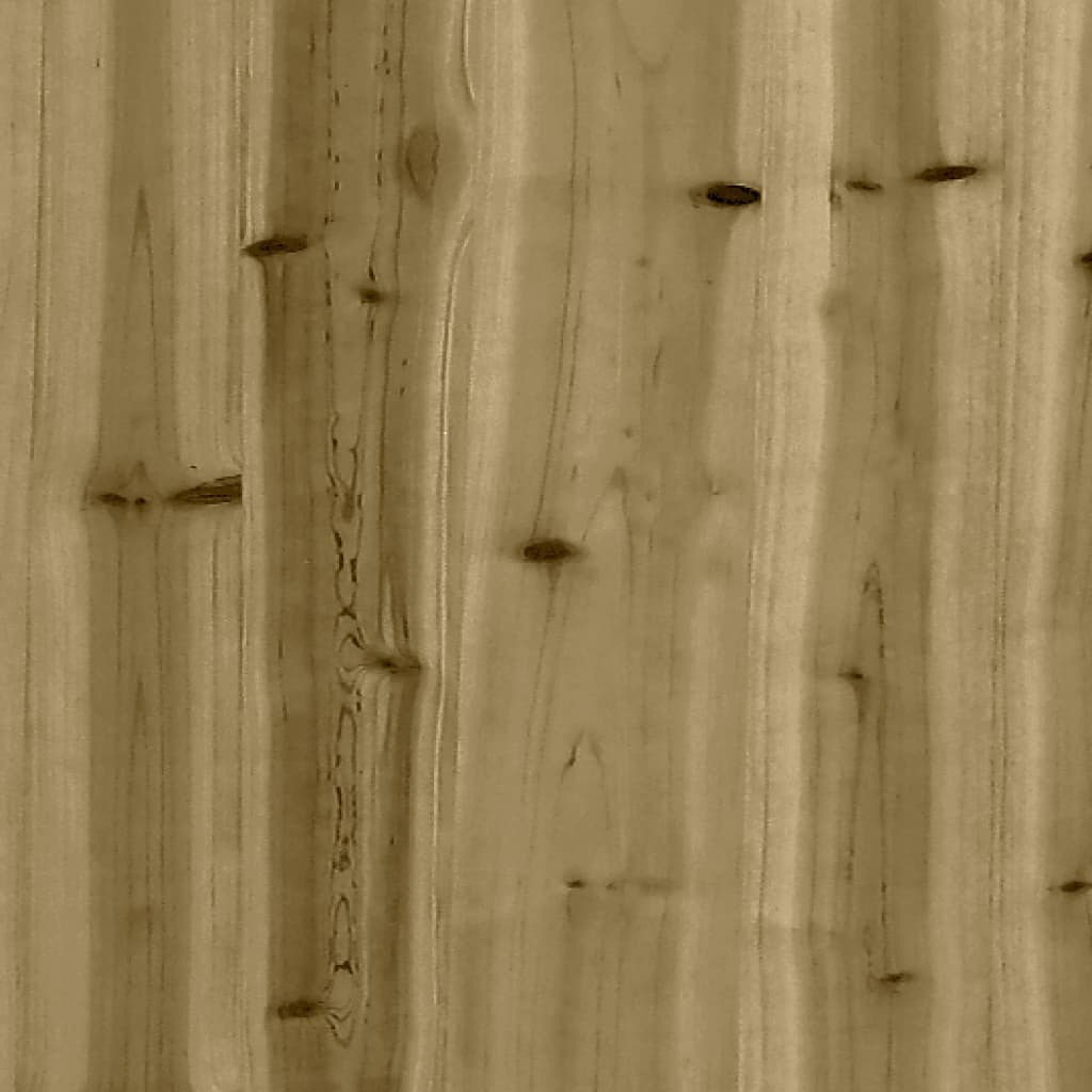 Outdoor Corner Sofa: Impregnated Pine Wood, Garden Furniture