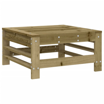 Durable Pine Garden Footstool - Weatherproof & Stylish Design