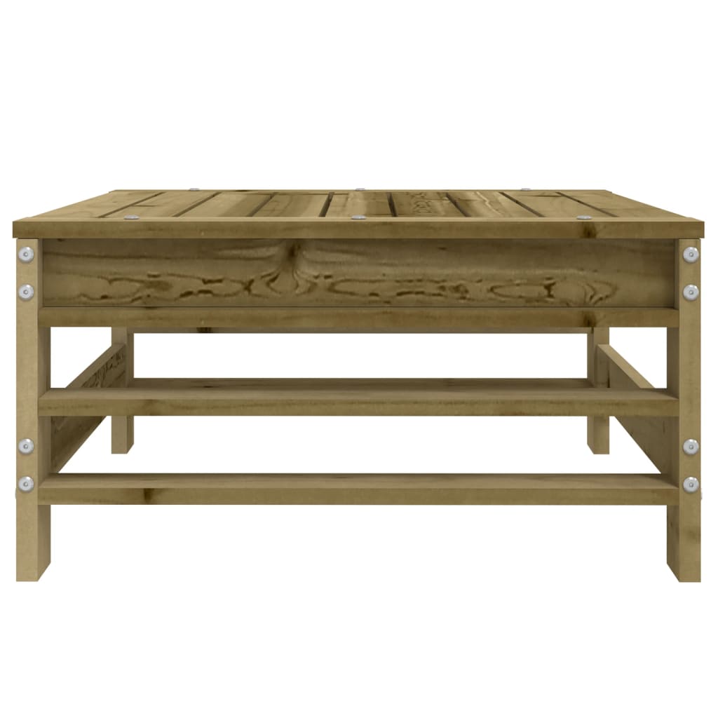 Durable Pine Garden Footstool - Weatherproof & Stylish Design