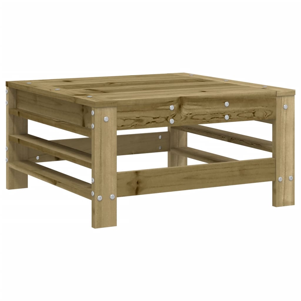 Durable Pine Garden Footstool - Weatherproof & Stylish Design