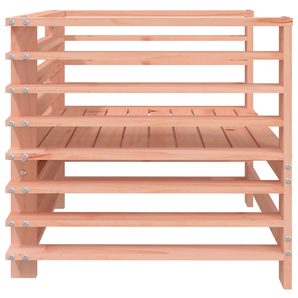 Garden Chairs Set of 2 - Solid Wood Douglas for Elegant Outdoor Seating