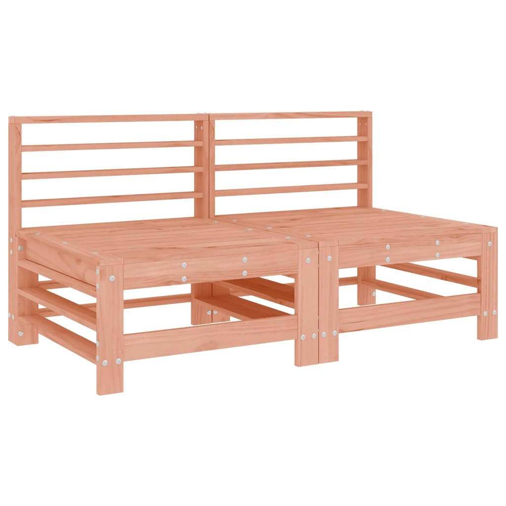Elegant 2-Pc Solid Wood Douglas Garden Middle Sofas Set
