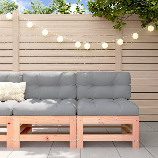 Elegant 2-Pc Solid Wood Douglas Garden Middle Sofas Set