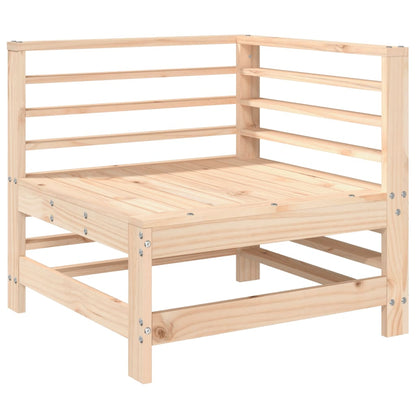 3-Piece Solid Pine Garden Lounge Set - Durable & Stylish