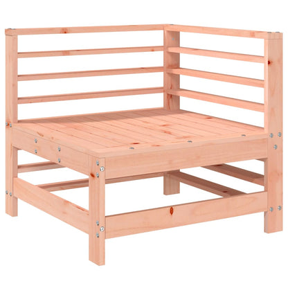 3 Piece Douglas Wood Garden Lounge Set - Solid & Stylish