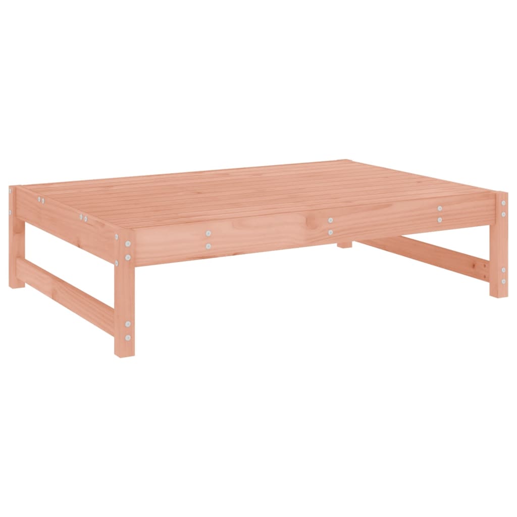 Solid Wood Douglas Garden Footstool 120x80 cm - Durable Outdoor Seat