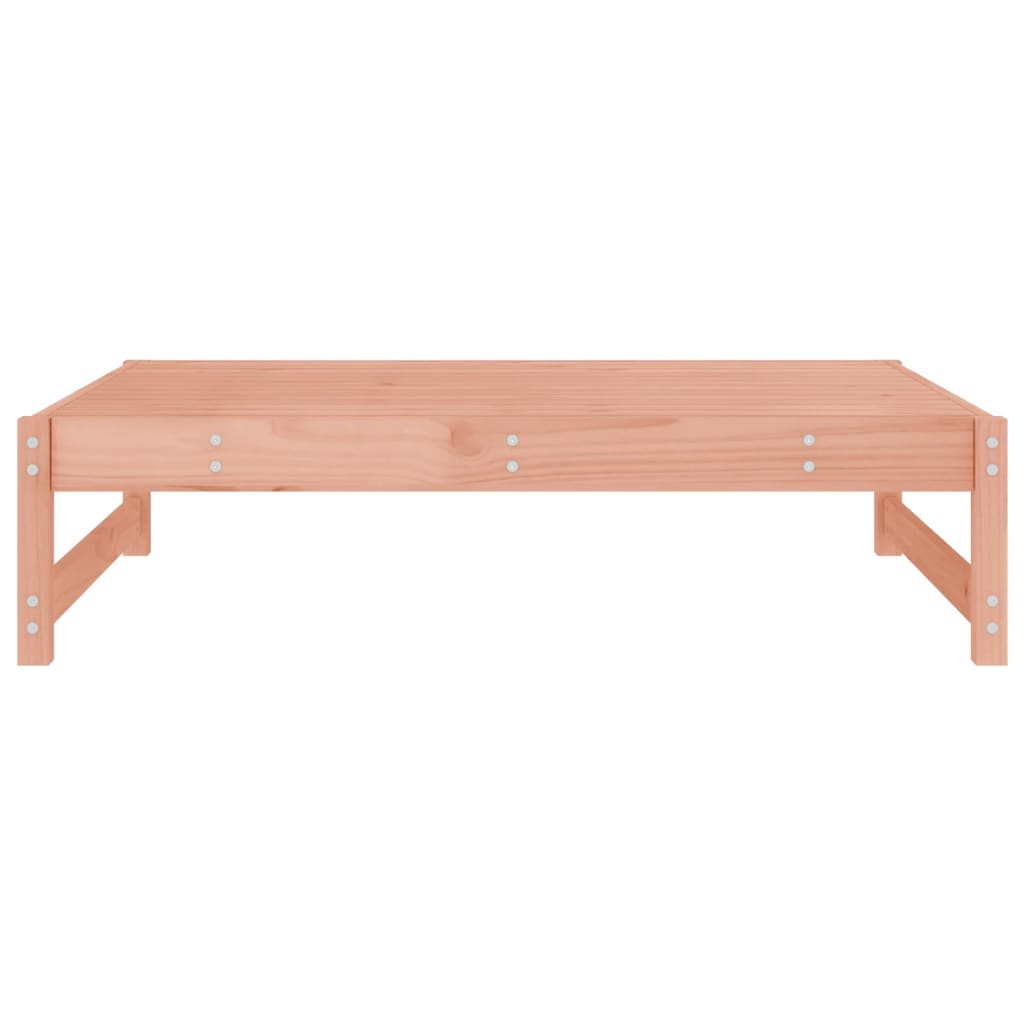 Solid Wood Douglas Garden Footstool 120x80 cm - Durable Outdoor Seat