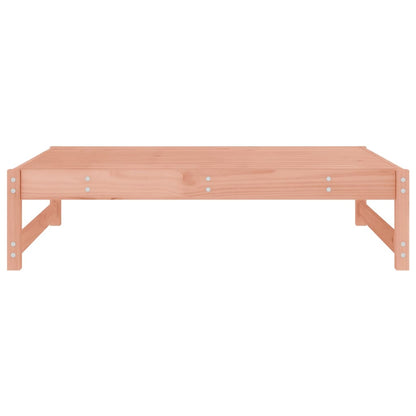 Solid Wood Douglas Garden Footstool 120x80 cm - Durable Outdoor Seat