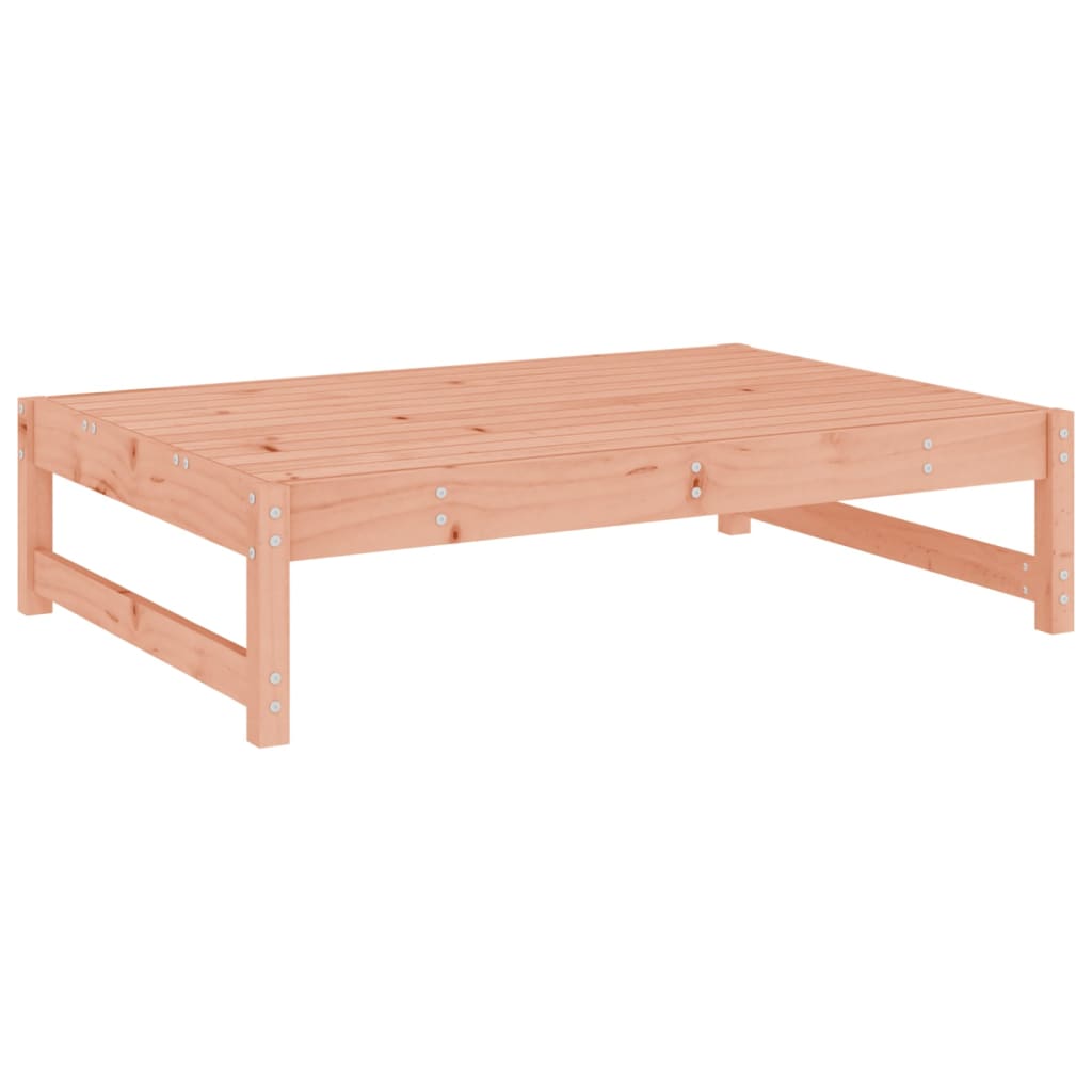 Solid Wood Douglas Garden Footstool 120x80 cm - Durable Outdoor Seat
