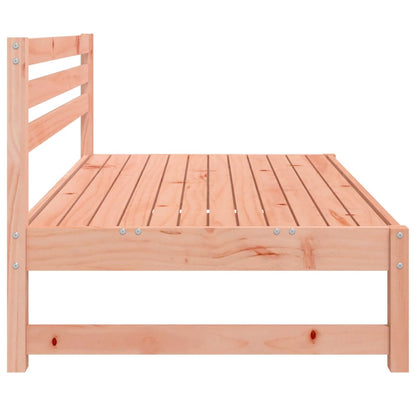 Solid Wood Douglas Garden Middle Sofas Set, 2 pcs, 120x80 cm