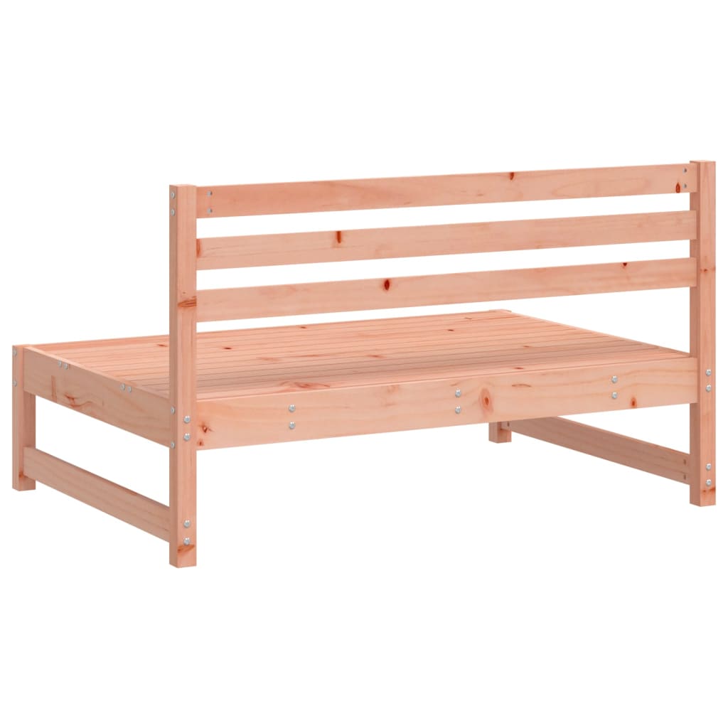 Solid Wood Douglas Garden Middle Sofas Set, 2 pcs, 120x80 cm