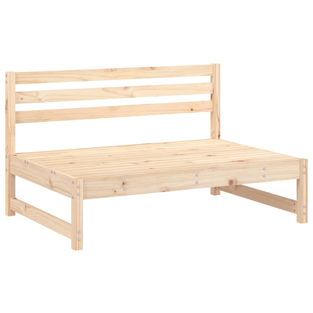 2 Piece Garden Lounge Set in Solid Pine Wood
