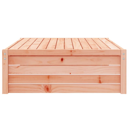 Solid Wood Douglas Garden Footstool 120x80 cm - Durable Outdoor Seat