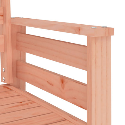 2-Seater Solid Wood Douglas Garden Bench with Table