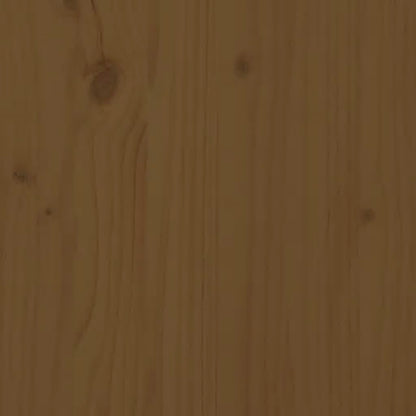Solid Pine Planter Bench - Honey Brown, 180x36x63 cm