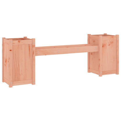 Solid Wood Douglas Planter Bench 180x36x63 cm - Rustic Charm