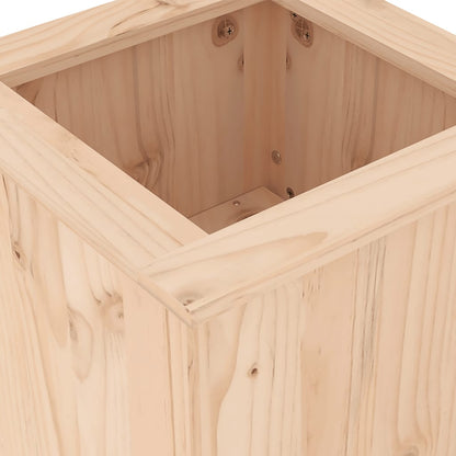 Solid Pine Wood Planter Bench – 184.5x39.5x56.5 cm Garden Decor