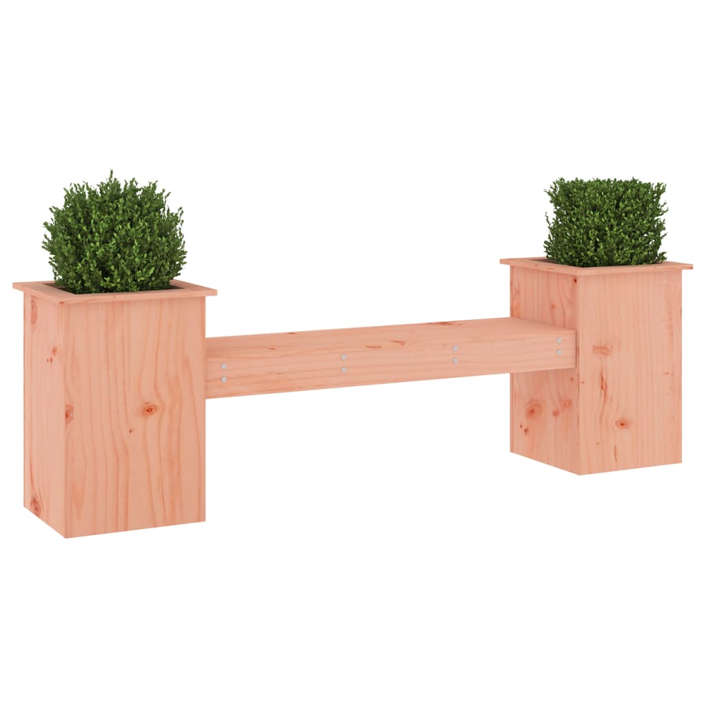 Solid Wood Douglas Planter Bench 184.5x39.5x56.5 cm