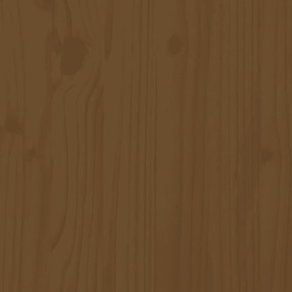 Honey Brown Solid Pine Bar Stools Set of 2 - 40x42x120 cm