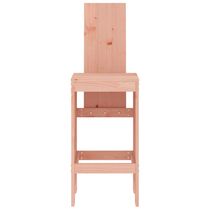 Solid Wood Douglas Bar Stools Set of 2, 40x42x120 cm