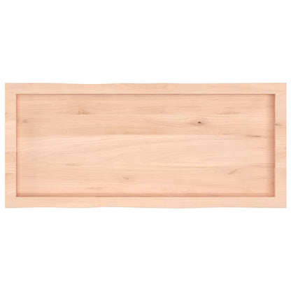 Live Edge Table Top 100x40x(2-4) cm Untreated Solid Wood