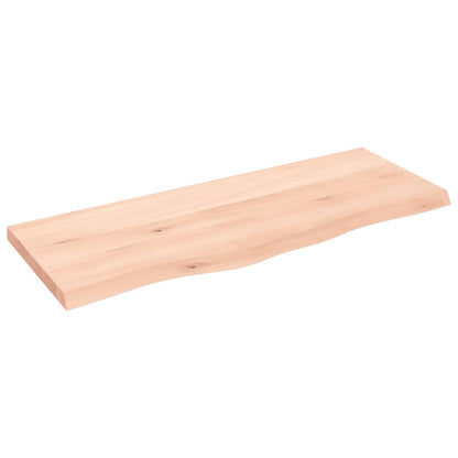 Versatile Oak Table Top 100x40cm | Adjustable Thickness | Solid Wood