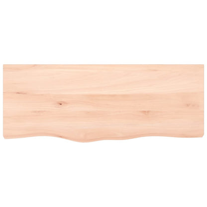 Versatile Oak Table Top 100x40cm | Adjustable Thickness | Solid Wood