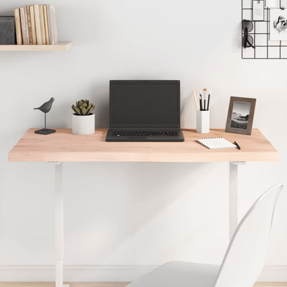 Versatile Oak Table Top 100x40cm | Adjustable Thickness | Solid Wood