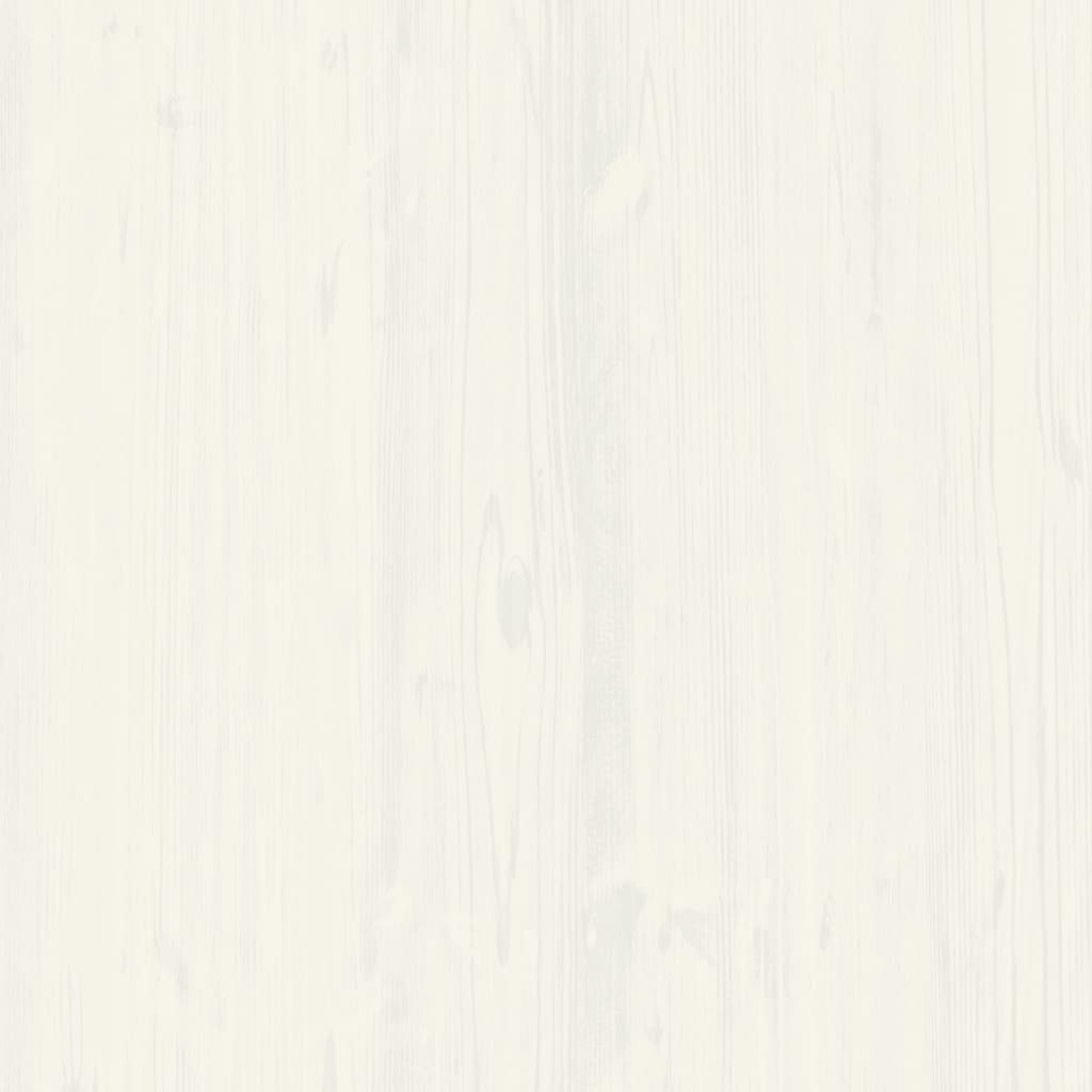 TV Cabinet VIGO White 156x40x40 cm Solid Wood Pine