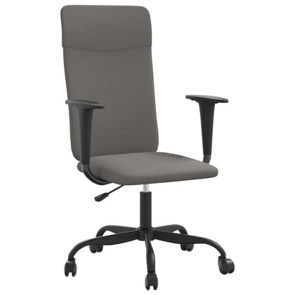 Ergonomic Office Chair in Dark Grey Fabric for Comfort and Style