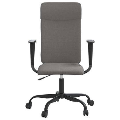 Ergonomic Office Chair in Dark Grey Fabric for Comfort and Style