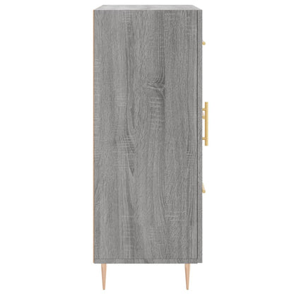 Sideboard Grey Sonoma 69.5x34x90 cm Engineered Wood