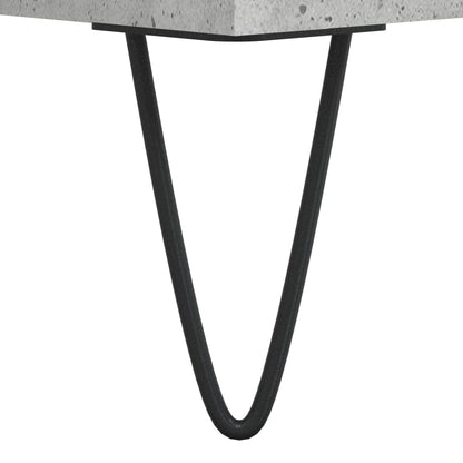 Coffee Table Concrete Grey 90x50x36.5 cm Engineered Wood