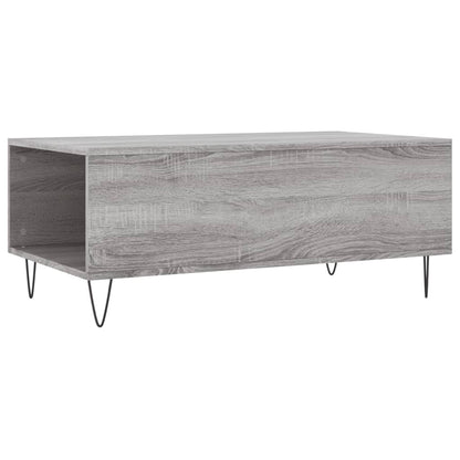 Coffee Table Grey Sonoma 90x50x36.5 cm Engineered Wood