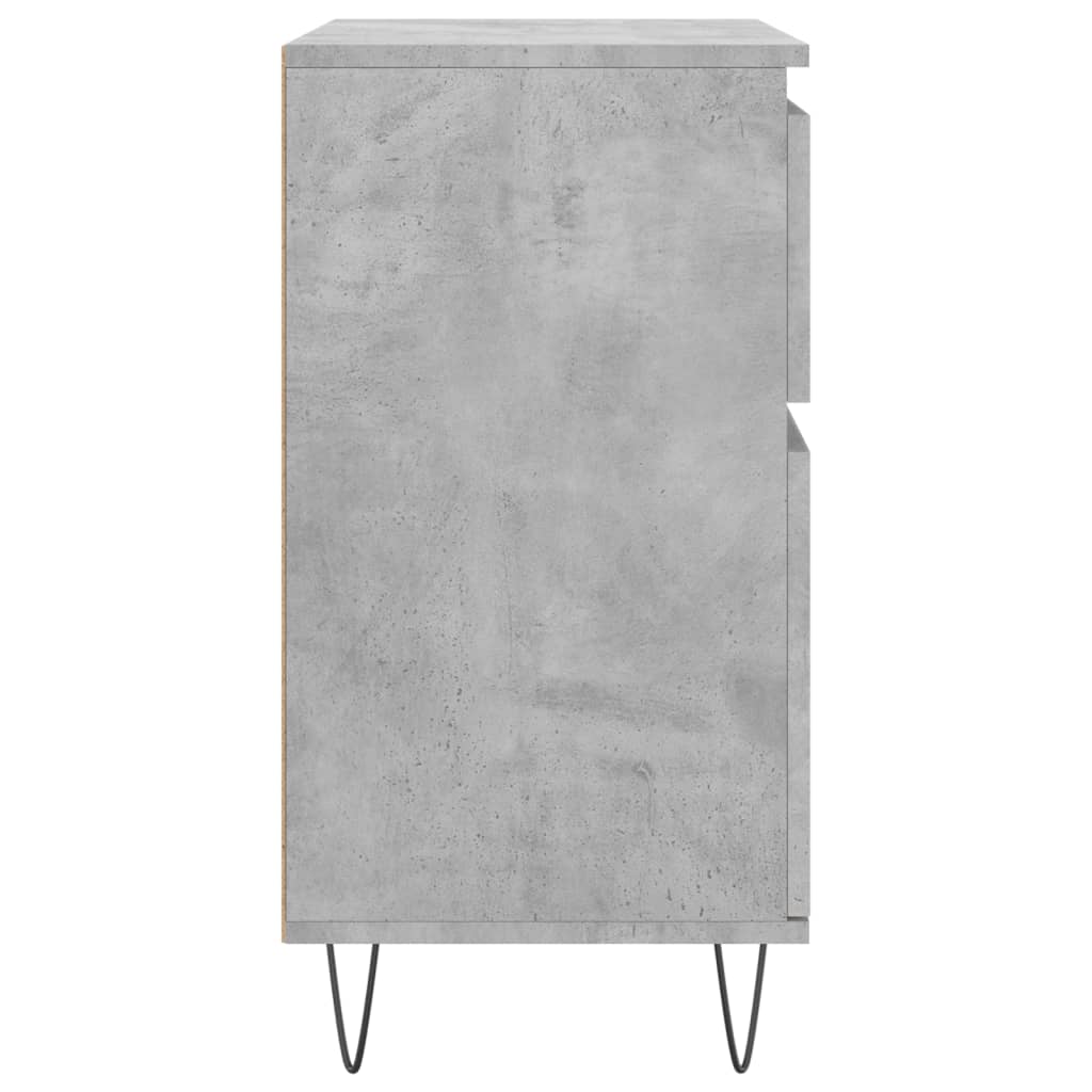 Sideboard Concrete Grey 60x35x70 cm Engineered Wood