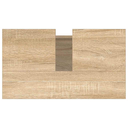 Sonoma Oak Bathroom Cabinet 58x33x60 cm - Engineered Wood