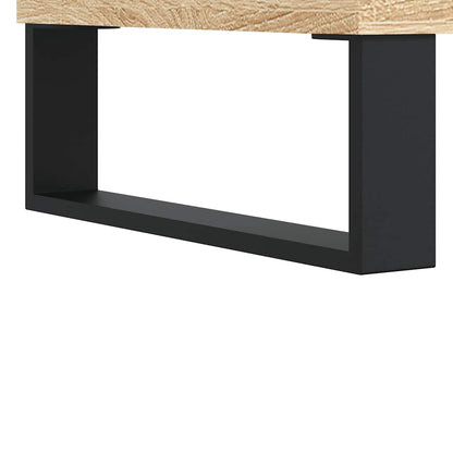 Sonoma Oak Bathroom Cabinet 58x33x60 cm - Engineered Wood