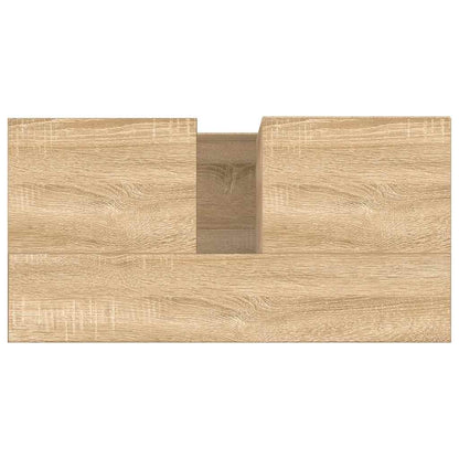 Sonoma Oak Bathroom Cabinet 65x33x60 cm - Engineered Wood