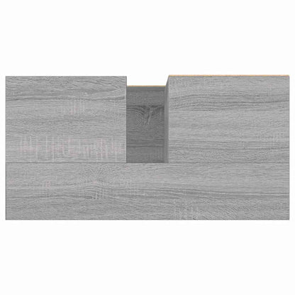 Grey Sonoma Bathroom Cabinet - Engineered Wood 65x33x60 cm