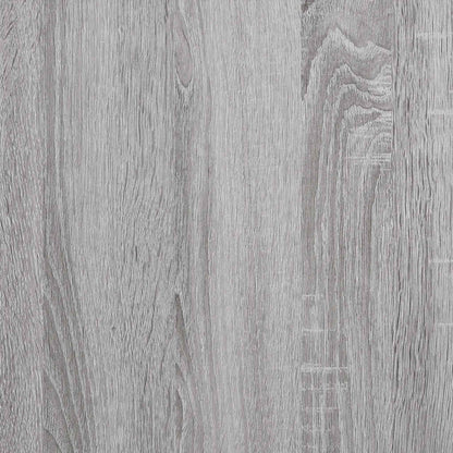Sonoma Grey Bathroom Cabinet - Engineered Wood 80x33x60 cm