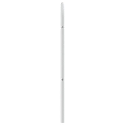Elegant White Metal Headboard, 75 cm – Modern Bedroom Accent