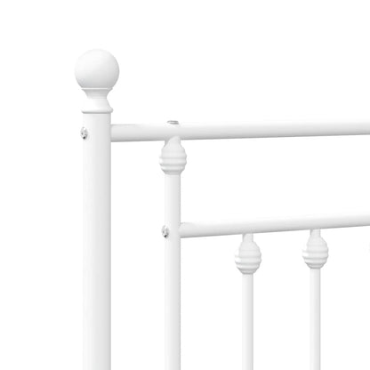 White Metal Headboard 180 cm – Stylish & Durable Bedroom Essential