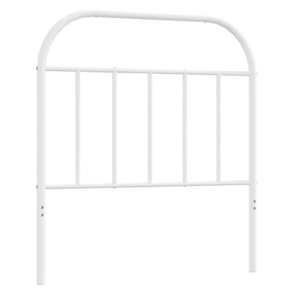 White Metal Headboard - Elegant 90 cm Design for Stylish Bedrooms