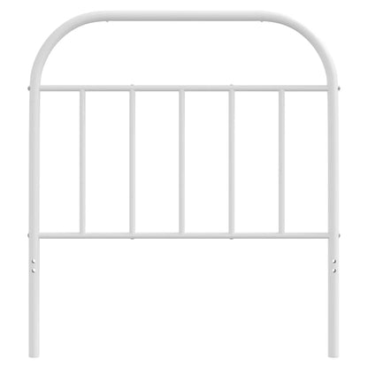 White Metal Headboard - Elegant 90 cm Design for Stylish Bedrooms