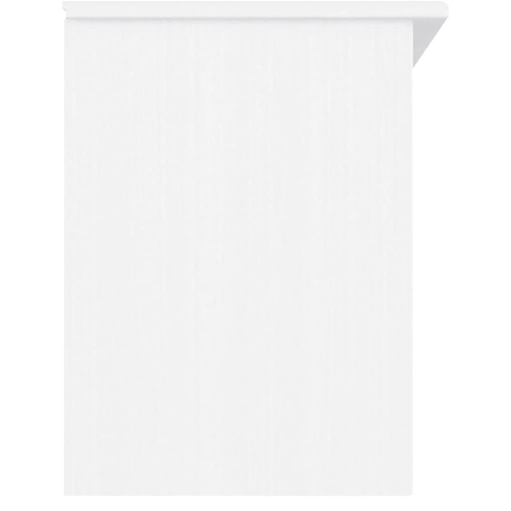 Shoe Bench ALTA White 100x35x45 cm, Solid Pine Wood